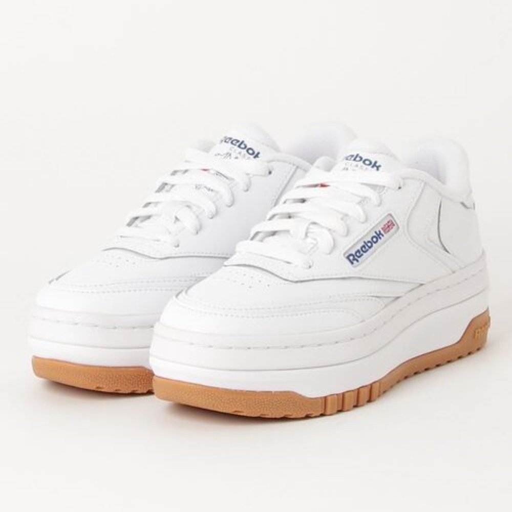 Reebok Women's Club C Extra Platform Shoes - White - 100010061